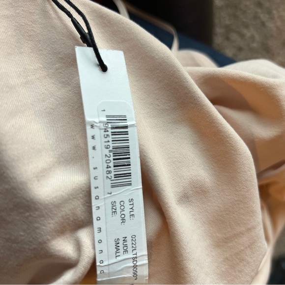 Susana Monaco One Arm Side String Ruched Bodycon Dress - Picture 6 of 8